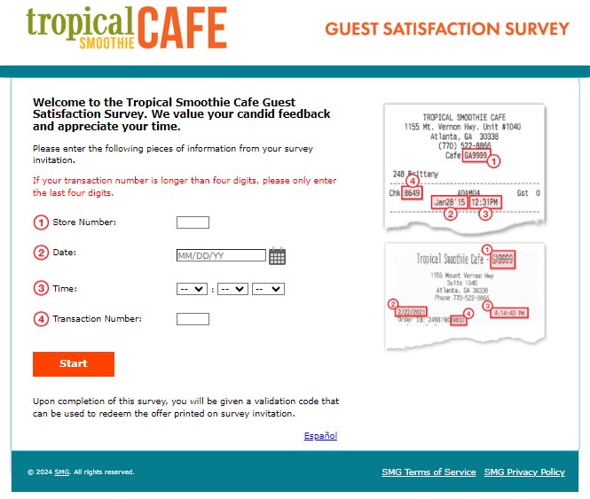 Tsclistens – Win Save $1.99 Now – Tropical Cafe Survey